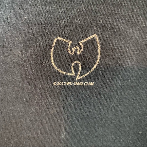 Enter The Wu Tang Tee Tshirt Mens Size Small Unisex 2012 Black Red Crewneck SS - Picture 5 of 7